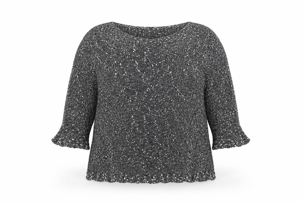 Womens UK Size 18 Alex & Co Grey Pullover Jumper