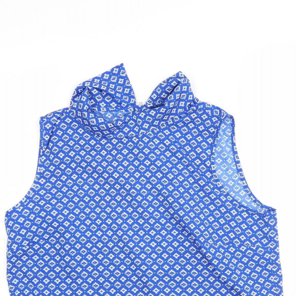 Womens UK Size 16 Kushi Multicoloured Basic Blouse