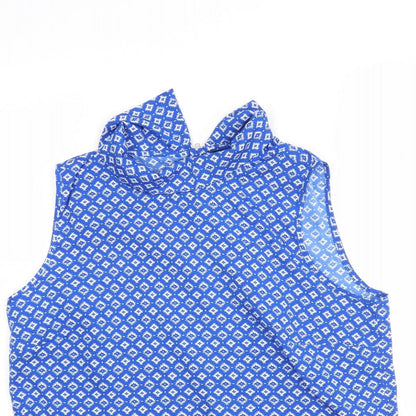 Womens UK Size 16 Kushi Multicoloured Basic Blouse