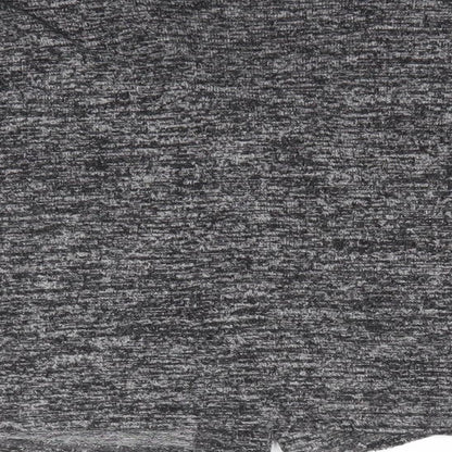 George Womens Grey Round Neck  Viscose Cardigan Jumper Size 16   - Black Grey Fleck Gem Like Daisy buttons