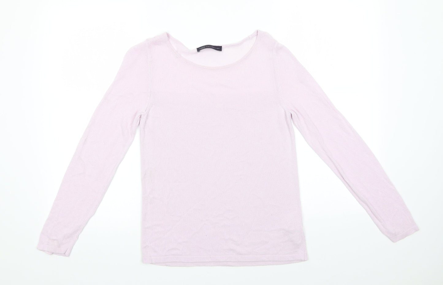 Womens UK Size 8 Marks and Spencer Pink Pullover Jumper