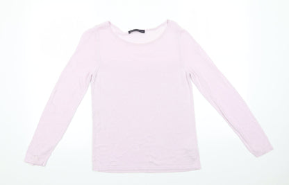 Womens UK Size 8 Marks and Spencer Pink Pullover Jumper