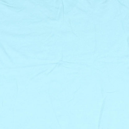 Artigiano Womens Blue V-Neck  Viscose Pullover Jumper Size 16   - Turquoise