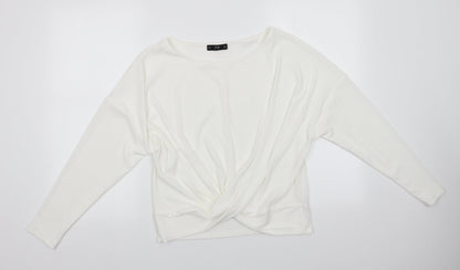 Womens UK Size 12 Florence and Fred Ivory Pullover Jumper