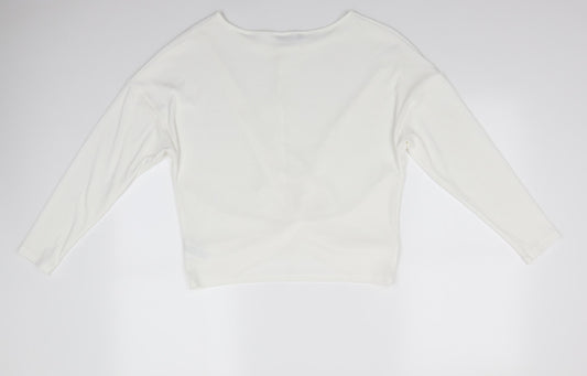 Womens UK Size 12 Florence and Fred Ivory Pullover Jumper
