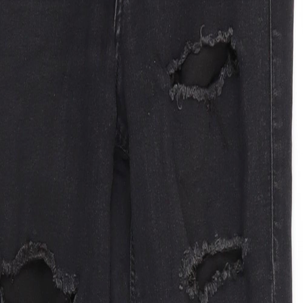 Mens UK Size 26 in Topshop Regular Fit Skinny Black Jeans