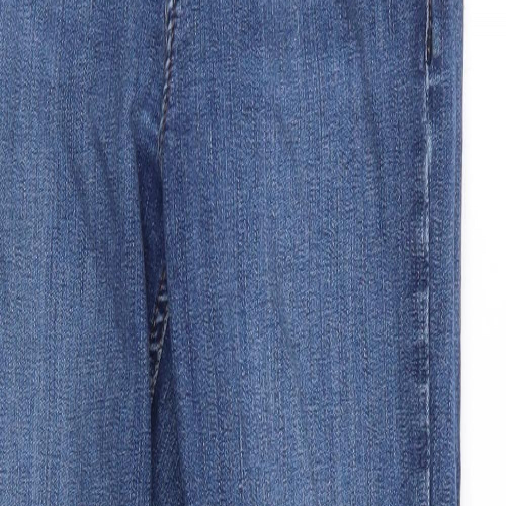 Mens UK Size 26 in Topshop Regular Fit Skinny Blue Jeans