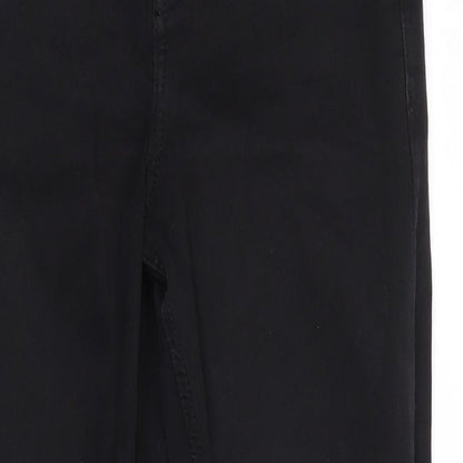 Mens UK Size 26 in Topshop Regular Fit Skinny Black Jeans