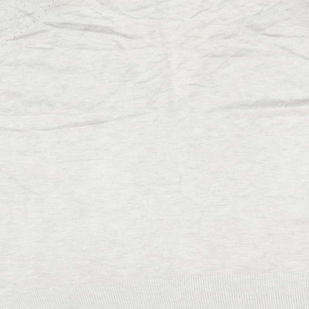 La Redoute Womens Beige V-Neck  Viscose Cardigan Jumper Size 18