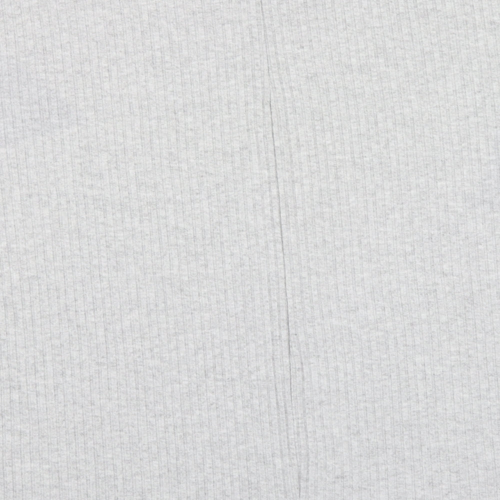 Primark Womens Grey Round Neck  Polyester Pullover Jumper Size 14