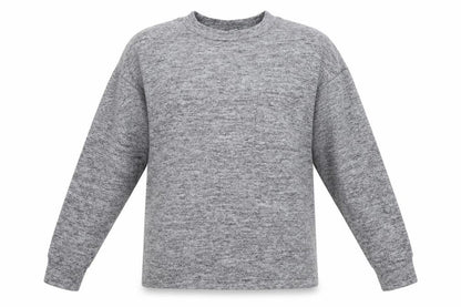 Capsule Womens Grey Round Neck Polyester Pullover Jumper Size 16