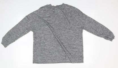 Womens UK Size 16 Capsule Grey Pullover Jumper