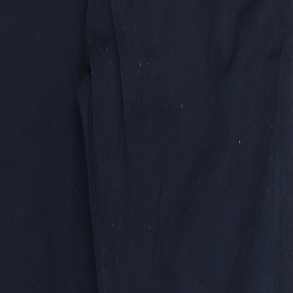 Bien Bleu Mens Blue  Cotton Trousers  Size L L30 in Regular