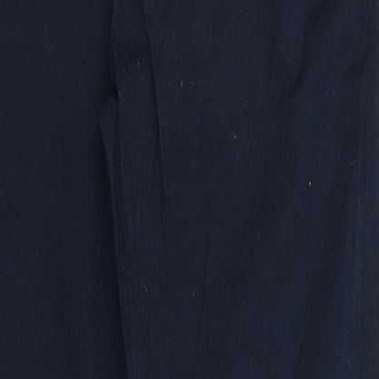 Bien Bleu Mens Blue  Cotton Trousers  Size L L30 in Regular