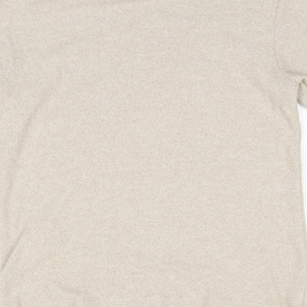 Womens UK Size S Stradivarius Beige Pullover Jumper