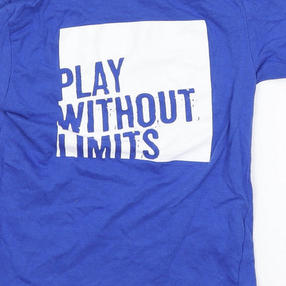 SOL'S Boys Blue  Cotton Basic T-Shirt Size 6 Years Round Neck  - Play without Limits