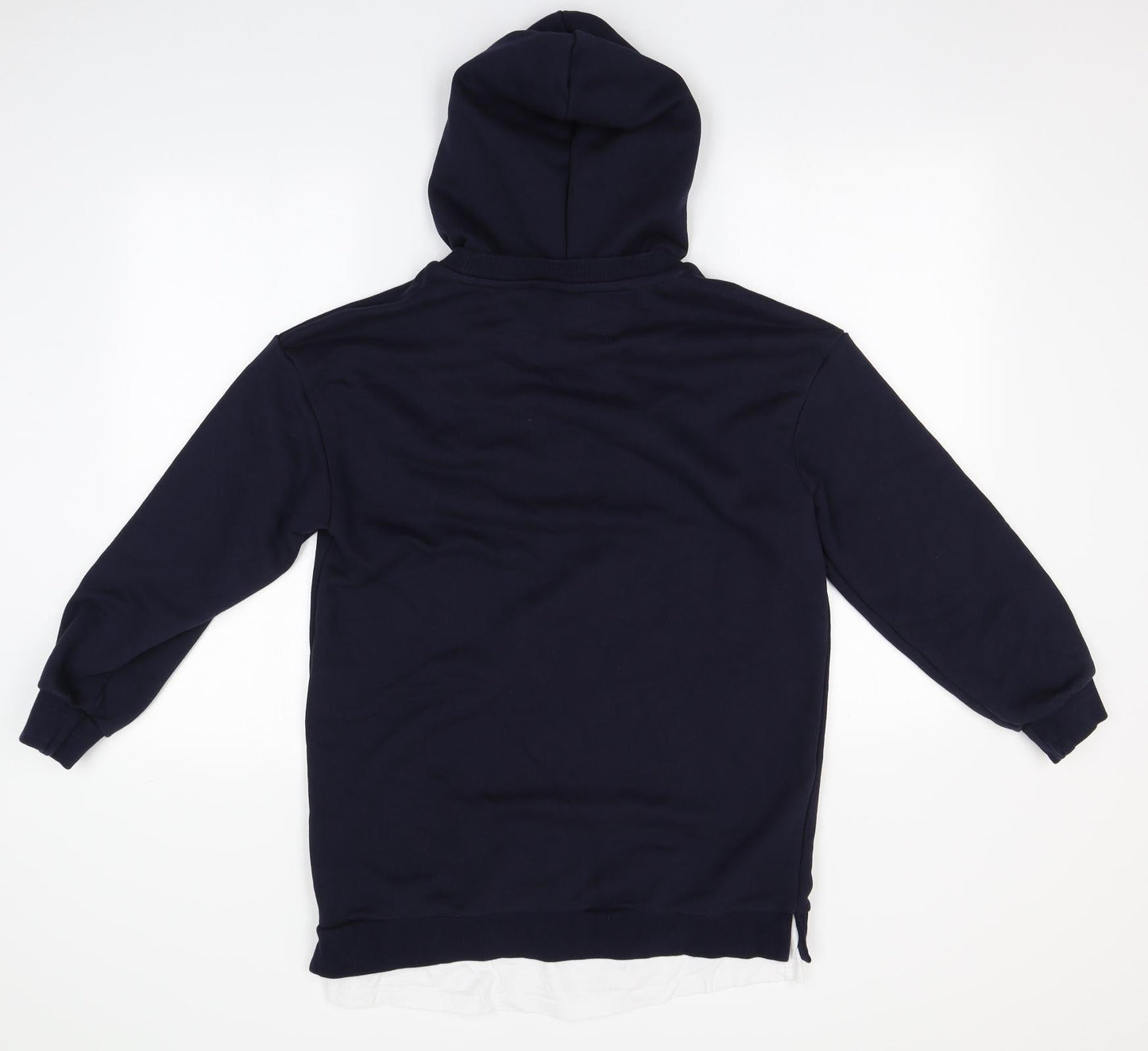 Preworn Girls Blue   Cape Hoodie Size 14-15 Years