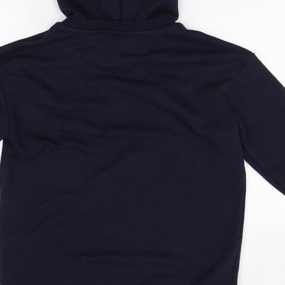 Preworn Girls Blue   Cape Hoodie Size 14-15 Years