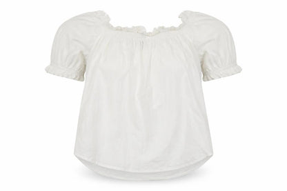 Womens UK Size 8 New Look White Basic T-Shirt