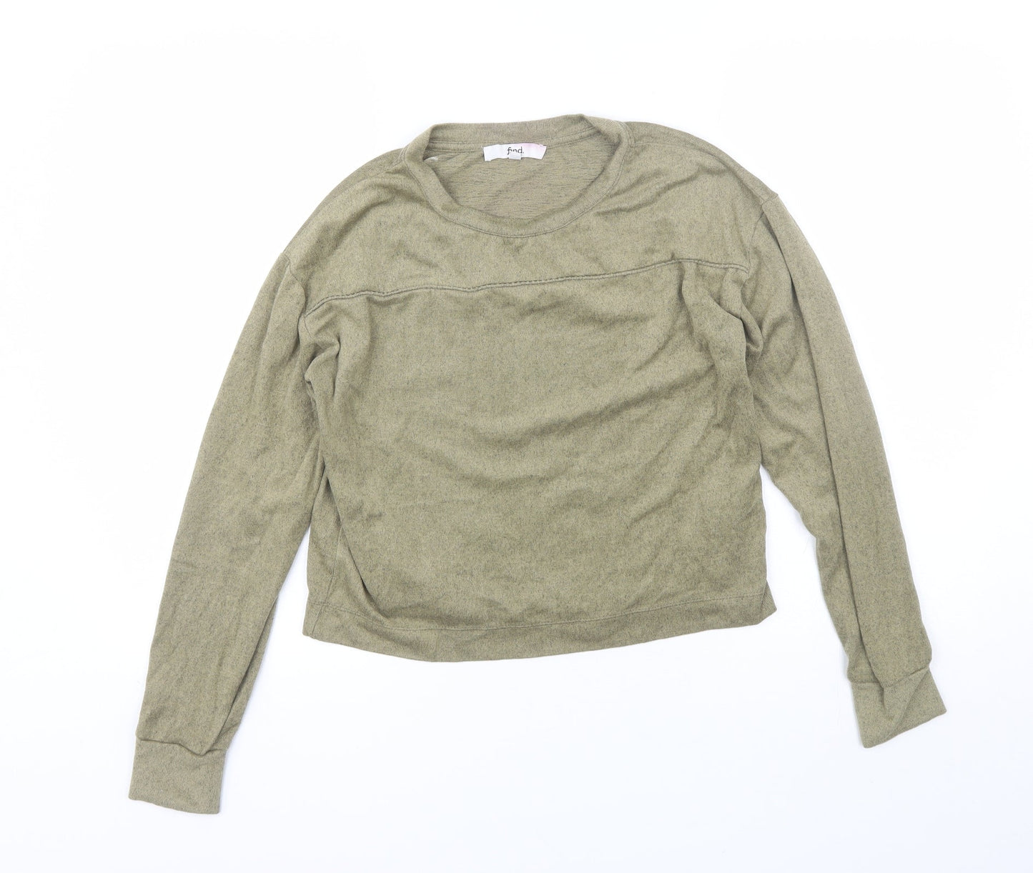 Womens UK Size S Find Green Pullover Jumper