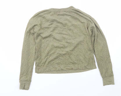 Womens UK Size S Find Green Pullover Jumper