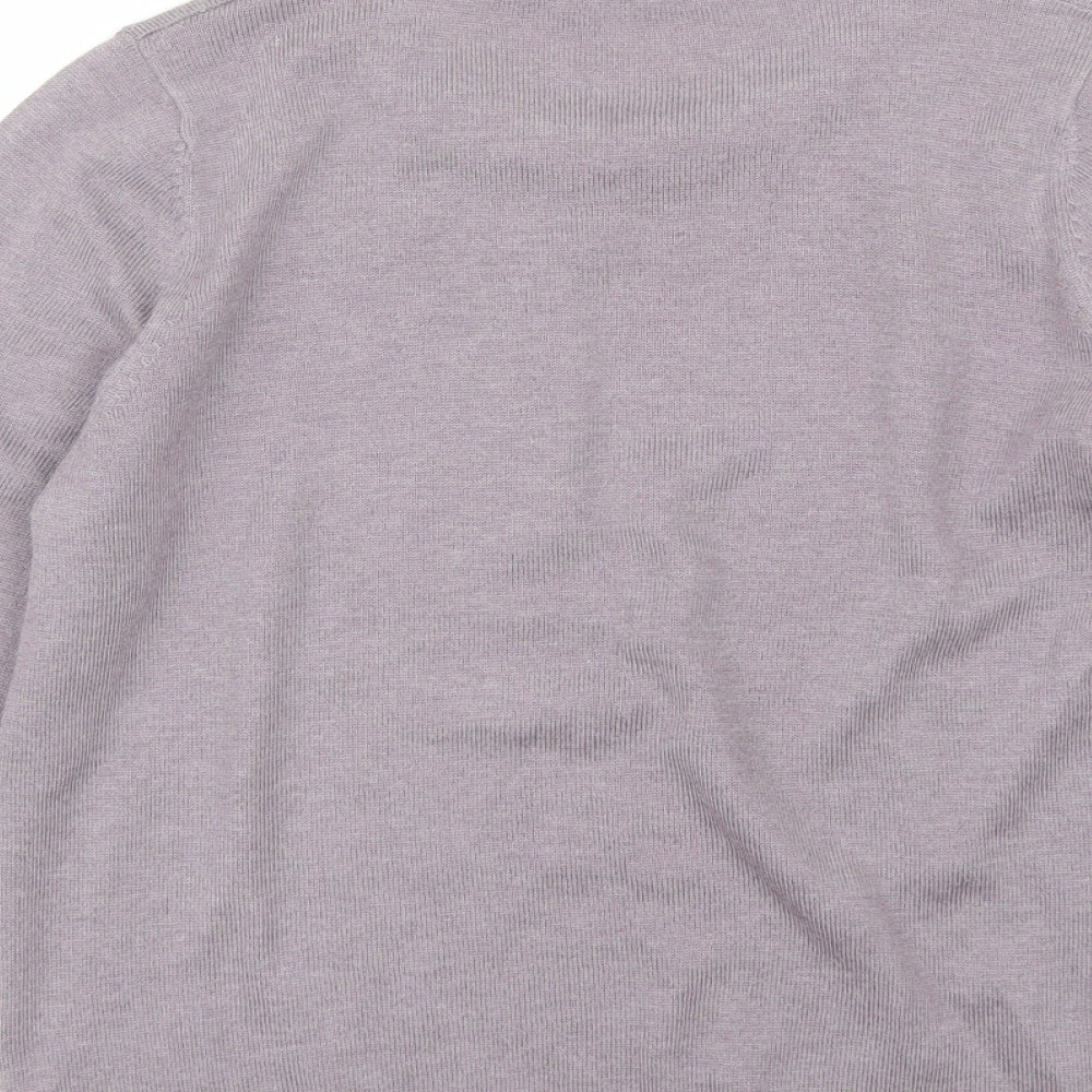 Womens UK Size 12 Marks and Spencer Purple Pullover Jumper