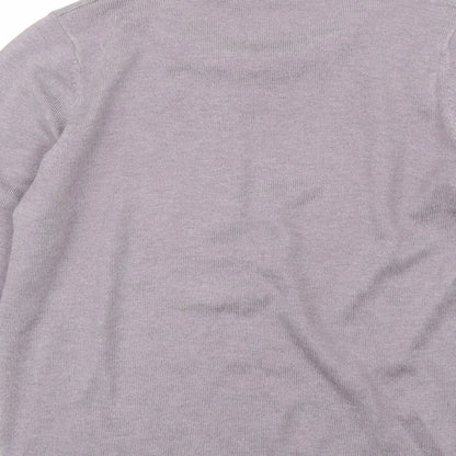 Womens UK Size 12 Marks and Spencer Purple Pullover Jumper