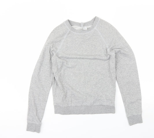 Womens UK Size XS Divided Grey Pullover Jumper