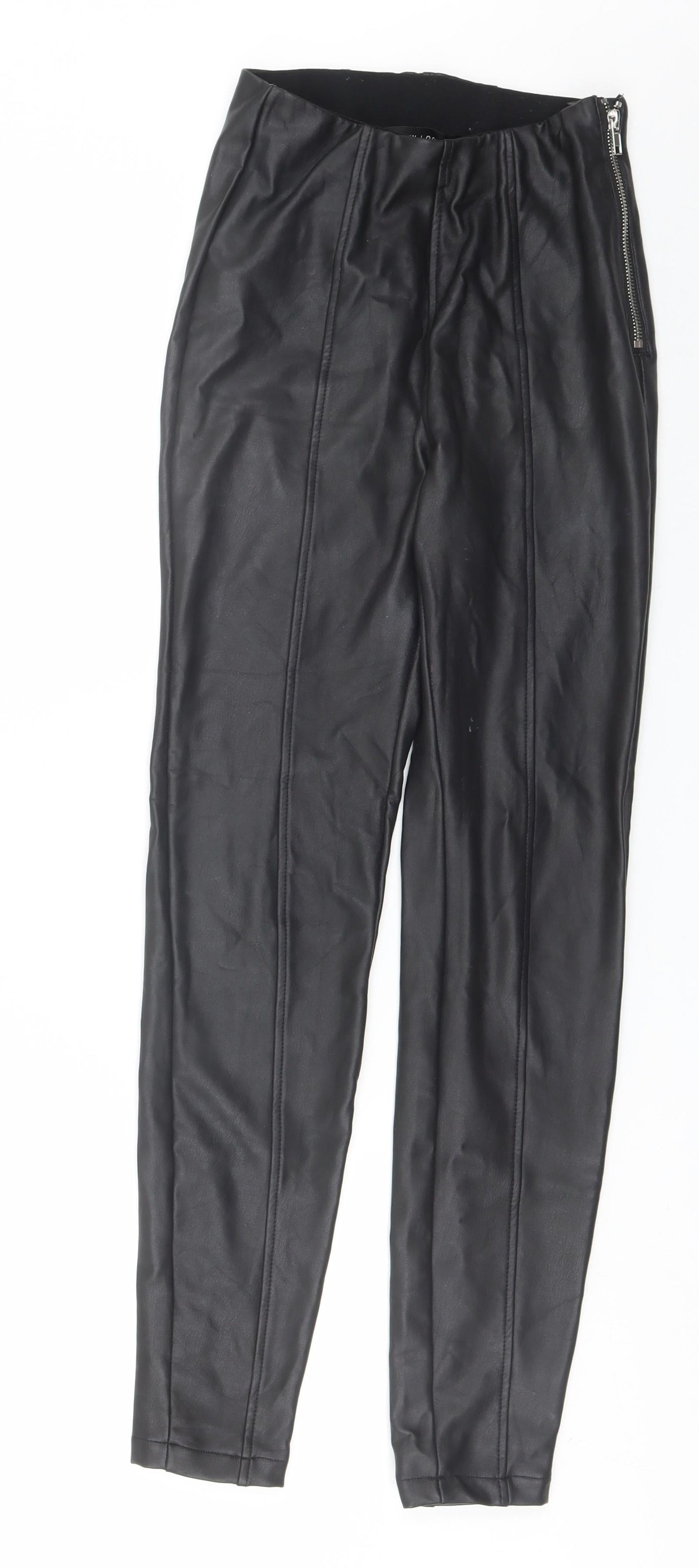 Womens UK Size 6 New Look Regular Fit Jegging Black Trousers
