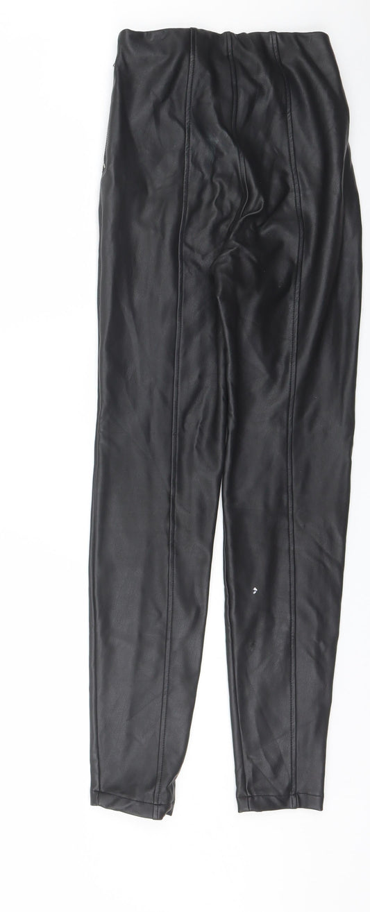 Womens UK Size 6 New Look Regular Fit Jegging Black Trousers