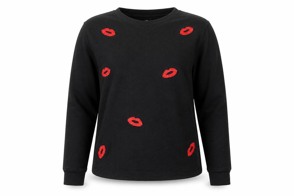 Womens UK Size M H&M Black Pullover Jumper
