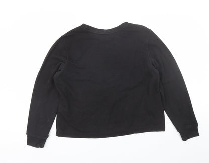 Womens UK Size M H&M Black Pullover Jumper