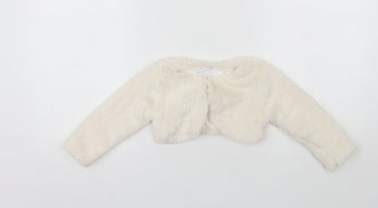 Miss Ebita Baby White   Jacket  Size 12 Months