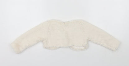 Miss Ebita Baby White   Jacket  Size 12 Months