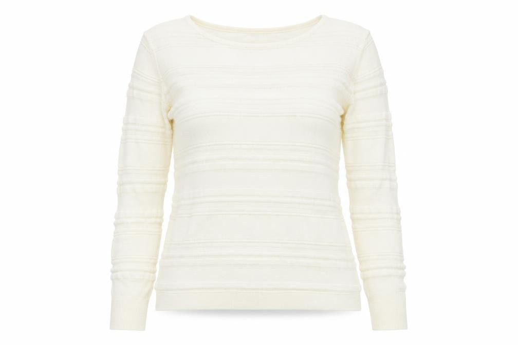 Womens UK Size S Mango Ivory Basic Blouse