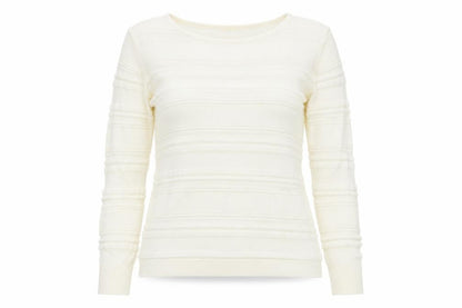 Womens UK Size S Mango Ivory Basic Blouse