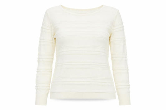Womens UK Size S Mango Ivory Basic Blouse