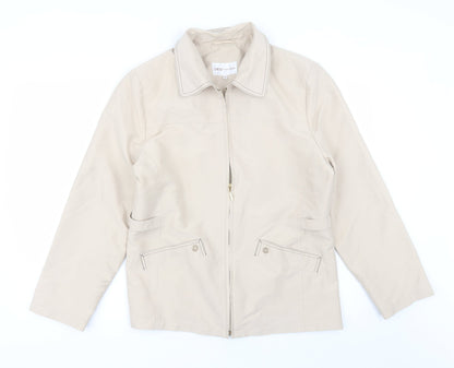Womens UK Size 12 EWM Beige Jacket