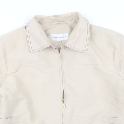 Womens UK Size 12 EWM Beige Jacket