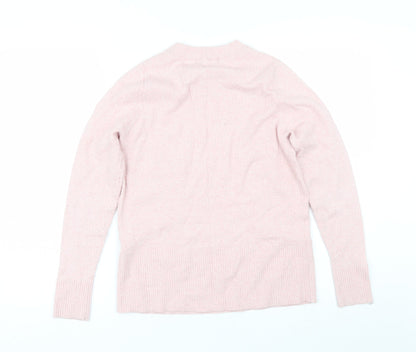 Womens UK Size 14 Marks and Spencer Pink Pullover Jumper