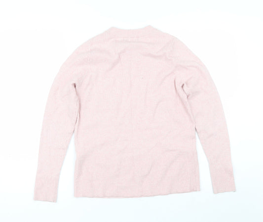 Womens UK Size 14 Marks and Spencer Pink Pullover Jumper