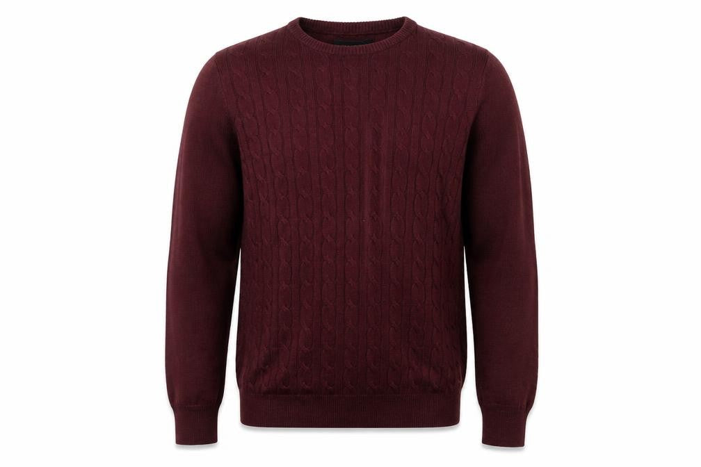 Mens UK Size S River Island Red Pullover Jumper