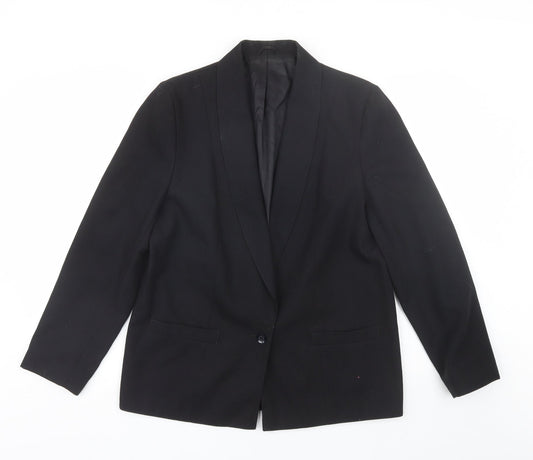 Womens UK Size 12 Littlewoods Black Jacket