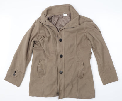 Womens UK Size M Anne De Lancay Brown Jacket