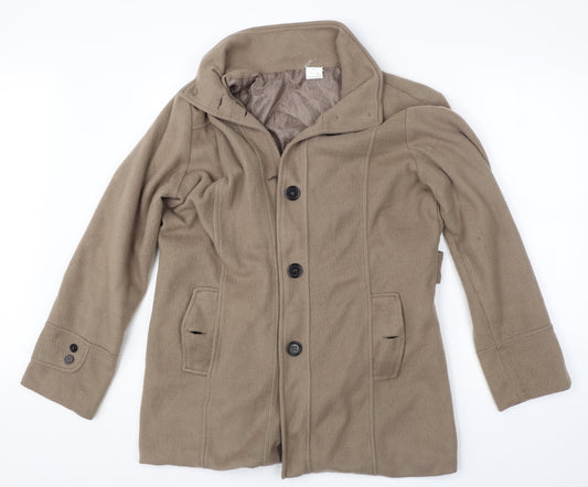 Womens UK Size M Anne De Lancay Brown Jacket