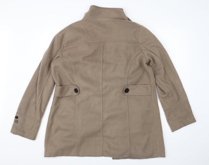 Womens UK Size M Anne De Lancay Brown Jacket