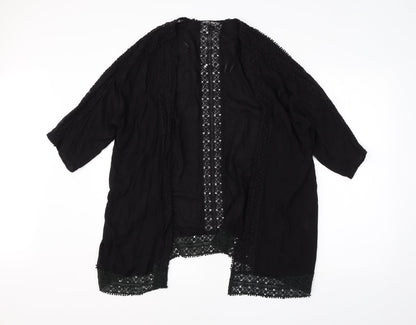 Womens UK Size 12 Select Black Cape Jumper