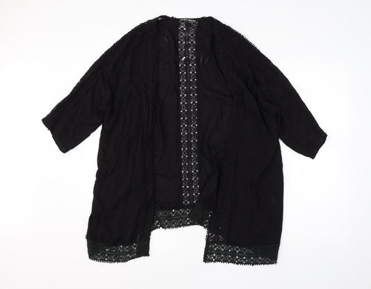 Womens UK Size 12 Select Black Cape Jumper