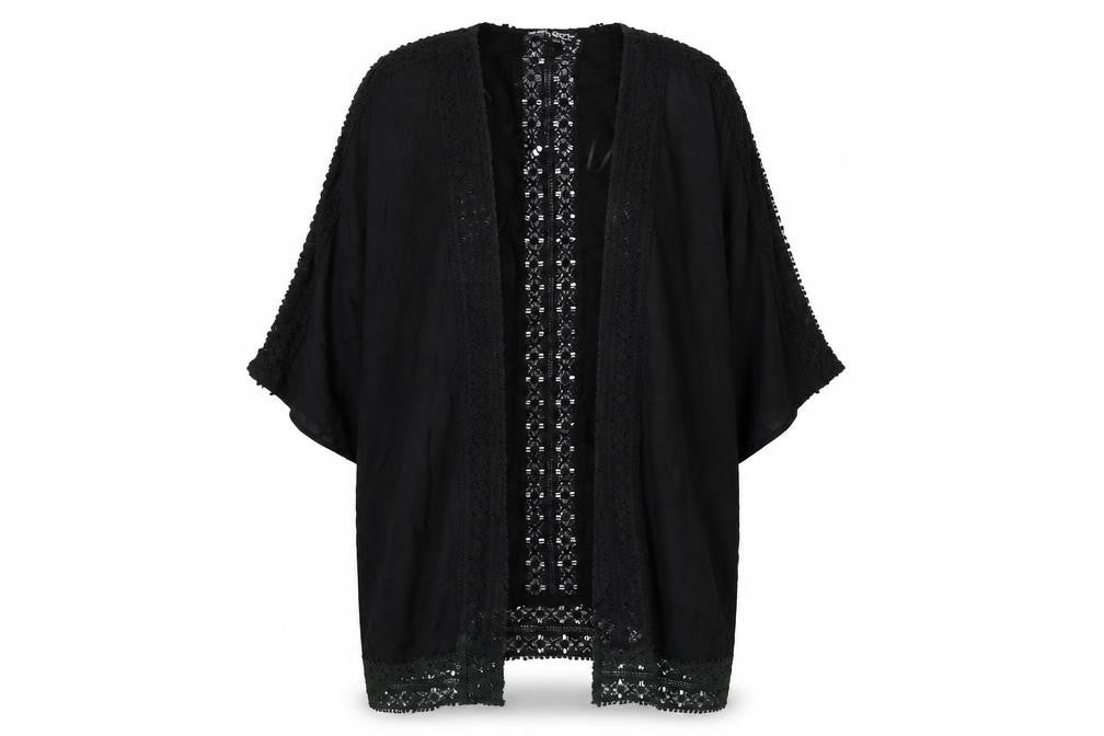 Womens UK Size 12 Select Black Cape Jumper