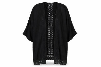 Womens UK Size 12 Select Black Cape Jumper